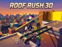 Cluiche Roof Rush 3D ar líne