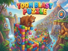 Cluiche Toon Blast Puzzle ar líne
