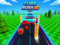 Cluiche Cube Rush 3D ar líne
