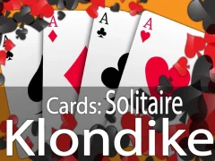 Cluiche Cártaí: Klondike Solitaire ar líne