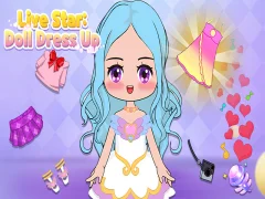 Cluiche Gléasadh doll doll réalta beo ar líne