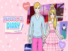 Cluiche Dialann doll páipéir: Gléasadh suas DIY ar líne