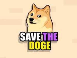 Cluiche Sábháil an doge ar líne