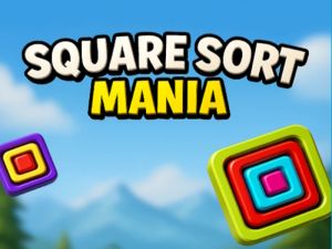 Cluiche Mania sórtála cearnógach ar líne
