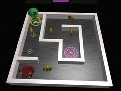 Cluiche Labhairint 3D agus Robe ar líne