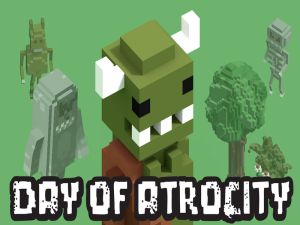 Cluiche Lá na h-atrocity ar líne