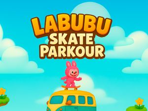 Cluiche Labubu Skate Parkour ar líne