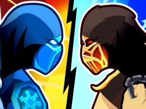 Cluiche Stickman Kombat 2d ar líne