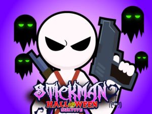 Cluiche Maireachtáil Oíche Shamhna Stickman ar líne