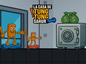 Cluiche La casa de tung tung sahur ar líne