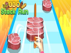 Cluiche Rith Stack BBQ ar líne