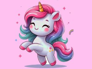 Cluiche Dúshlán Dathúcháin Unicorn ar líne