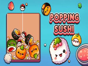 Cluiche Popping sushi ar líne