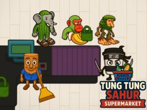 Cluiche Ollmhargadh Tung Tung Sahur ar líne