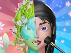 Cluiche Makeup ollphéist 3D ar líne