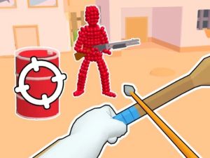 Cluiche Stickman Archer: Saigheada lámhach ag Reds ar líne