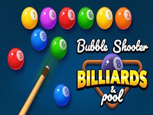 Cluiche Billiards agus linn snámha shooter mboilgeog ar líne