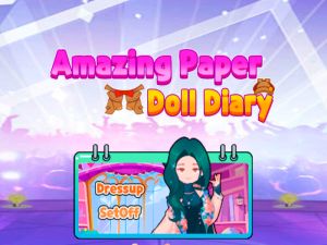 Cluiche Dialann doll páipéir iontach ar líne