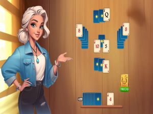 Cluiche Solitaire saoire speisialta ar líne