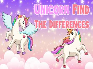 Cluiche Unicorn Faigh na difríochtaí ar líne
