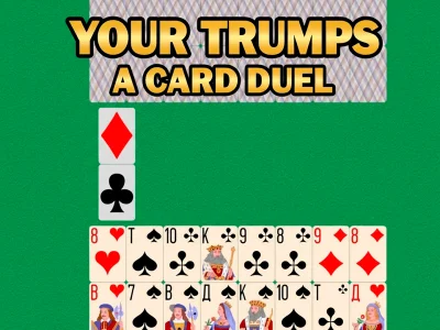 Cluiche Your Trumps A Card duel ar líne