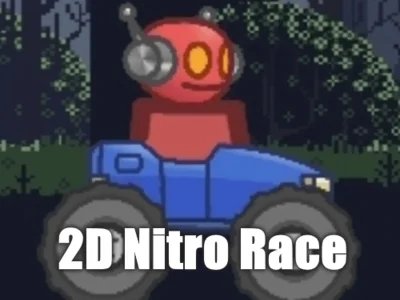 Cluiche Cluiche 2D Nitro Race ar líne