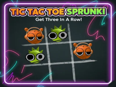 Cluiche Madra Tac Toe Sprunki ar líne