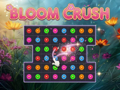 Cluiche Bloom Crush ar líne