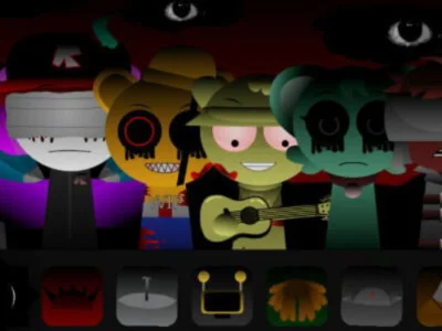 Cluiche Sprunki Droim ar ais Céim 3 Cinntitheach ar líne