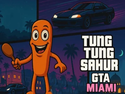 Cluiche Cluiche GTA Miami Tung Tung Sahur ar líne