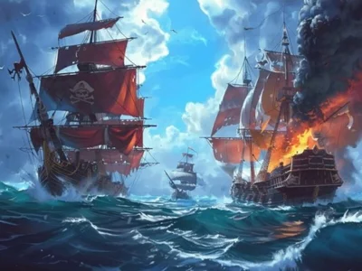 Cluiche Longa Pirate: Tógáil agus Troid ar líne
