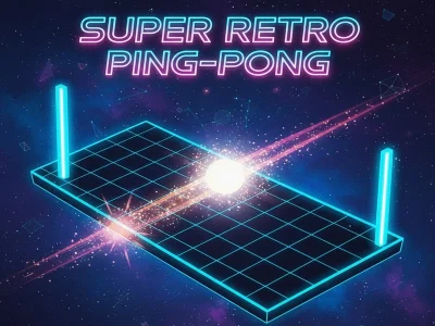Cluiche Cluiche Ping-pong Super Retro ar líne ar líne