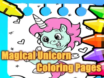 Cluiche Leathanaigh Dathúcháin Magical Unicorn ar líne