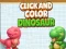 Cluiche Cliceáil Agus Dathanna Dinosaurs ar líne