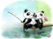 Cluiche Sliding Panda ar líne