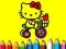 Cluiche Ar ais ar scoil: Dathú cat beag deas ar líne