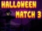 Cluiche Halloween Match 3 ar líne