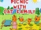 Cluiche Picnic le Teaghlach na gCat ar líne