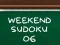 Cluiche Sudoku an Deireadh Seachtaine 06 ar líne