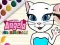 Cluiche Leabhar Dathanna Talking Angela ar líne