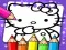 Cluiche Leabhar Dathanna Hello Kitty ar líne