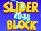 Cluiche Bloc Sleamhnáin 2048 ar líne