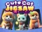 Cluiche Puzzel Cat Cute ar líne