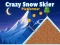 Cluiche Skier Snow Crazy: Platformer ar líne