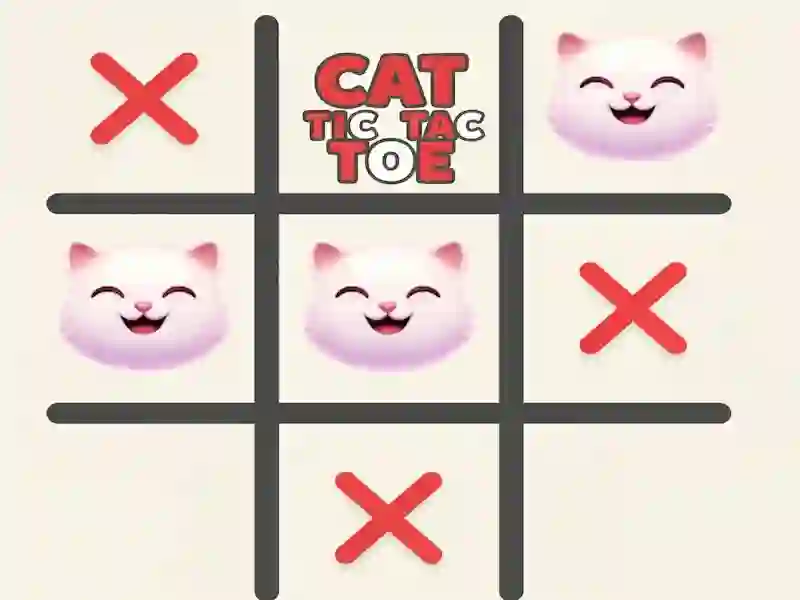 Cluiche Cat Madra Tac Toe ar líne