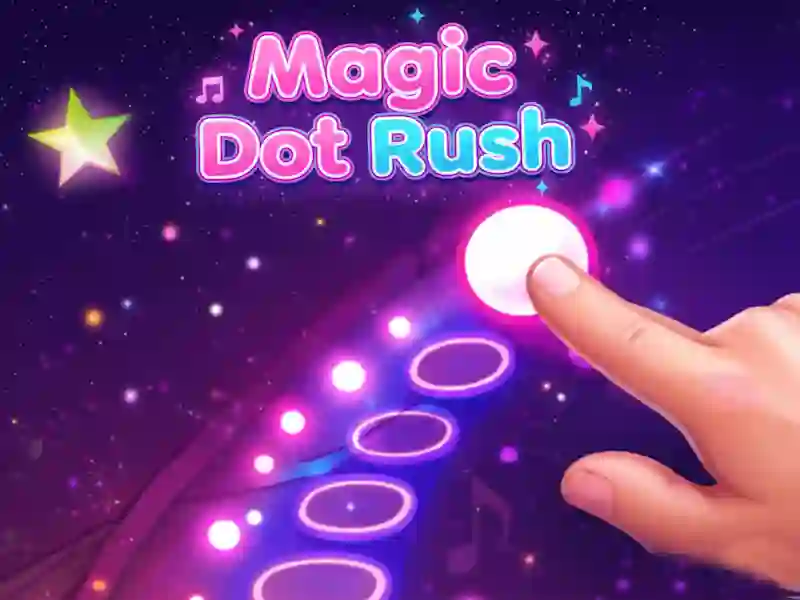 Cluiche Magic Dot Rush ar líne
