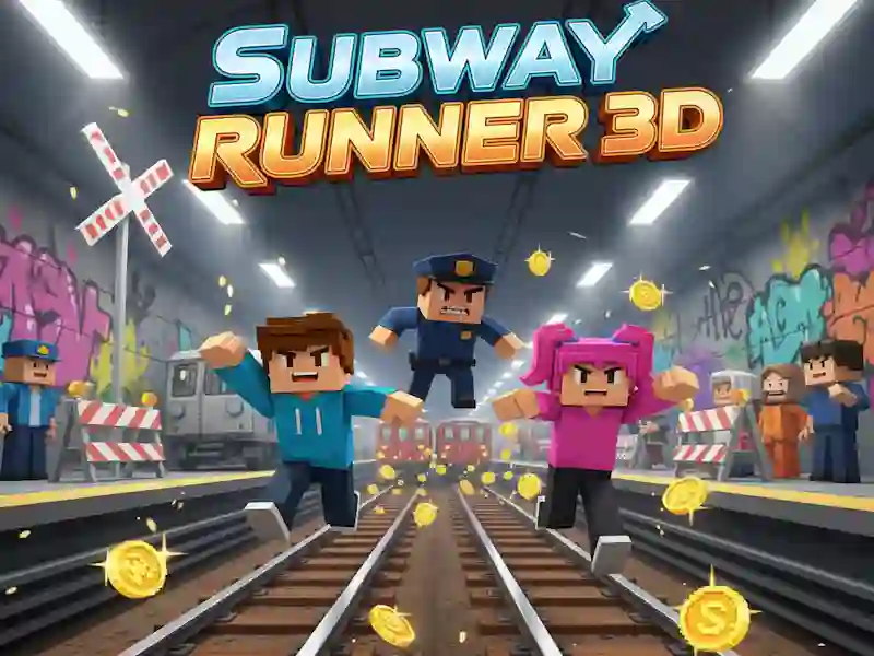 Cluiche Cluiche Subway Runner 3D ar líne