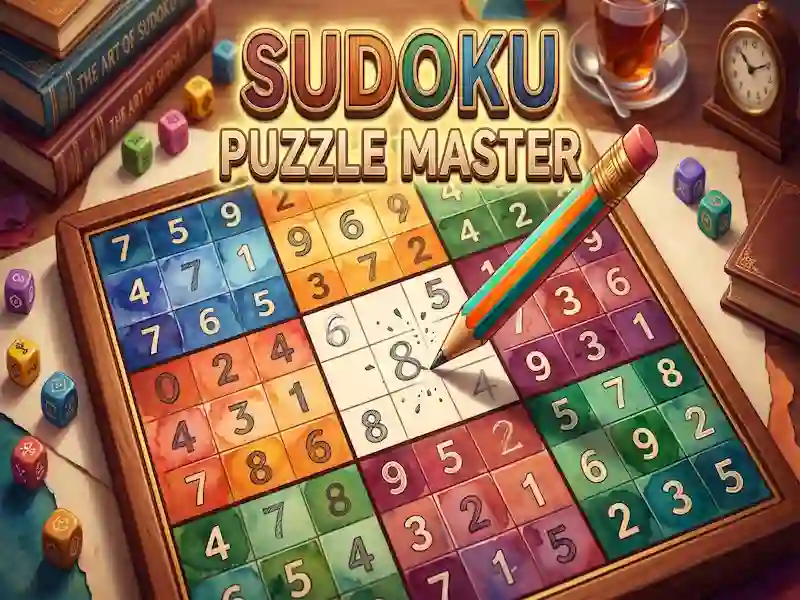 Cluiche Sudoku Puzzle Master ar líne