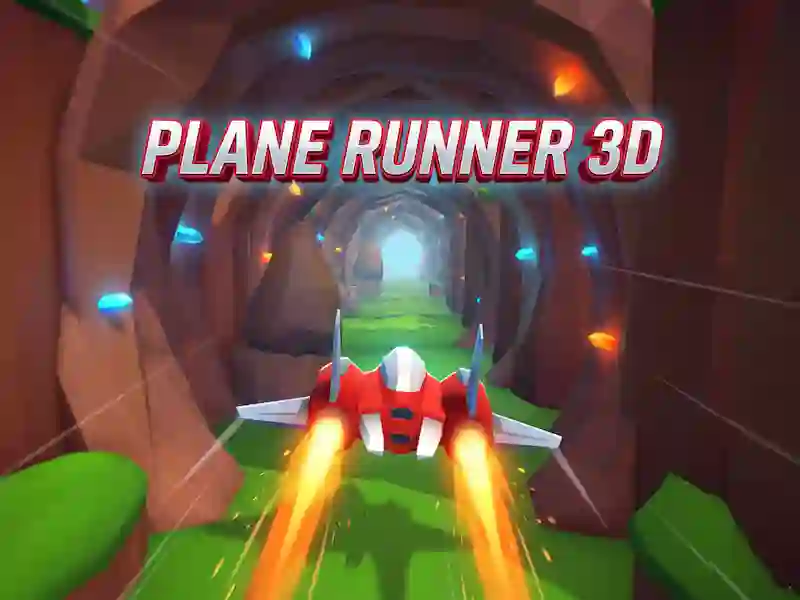Cluiche Plane Runner 3D ar líne