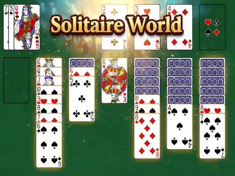 Cluiche Cluiche Domhanda Solitaire ar líne